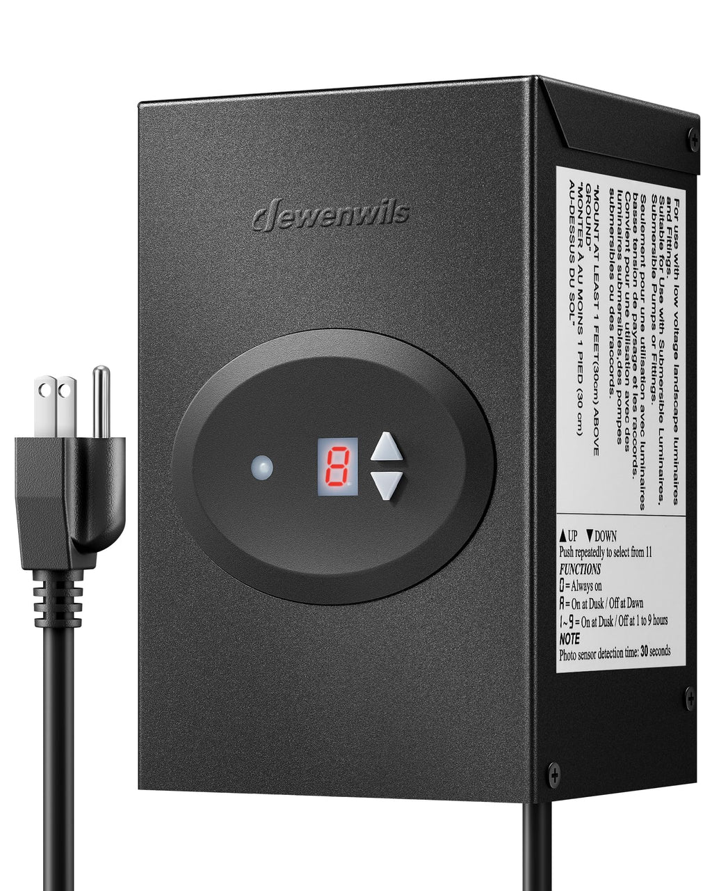 200W Low Voltage Landscape Transformer M971503