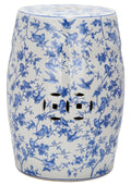 Blue Ceramic Garden Stool H84457