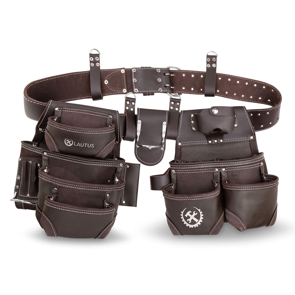 Oiled Tanned Leather Tool Belt S3081