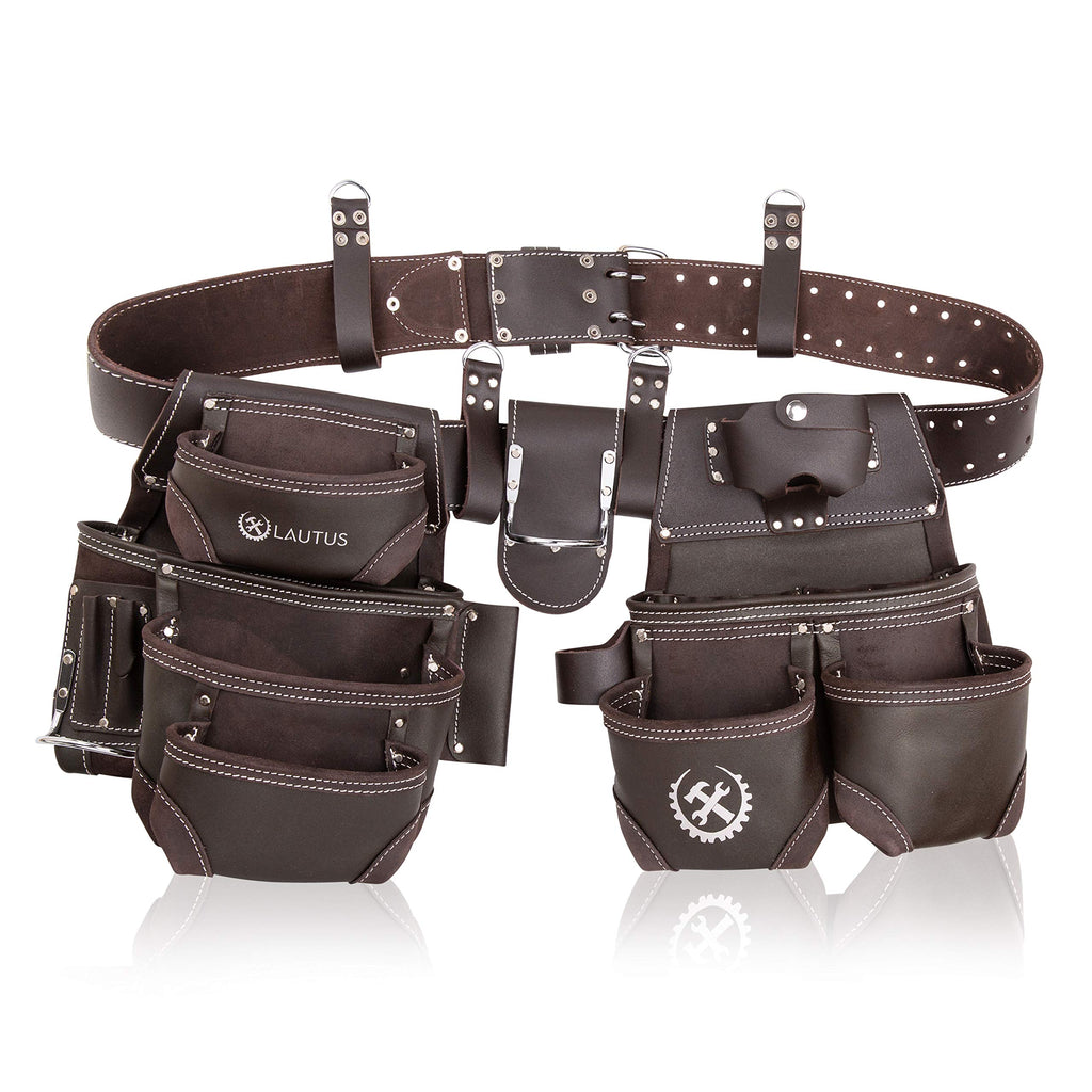 Oiled Tanned Leather Tool Belt S3081