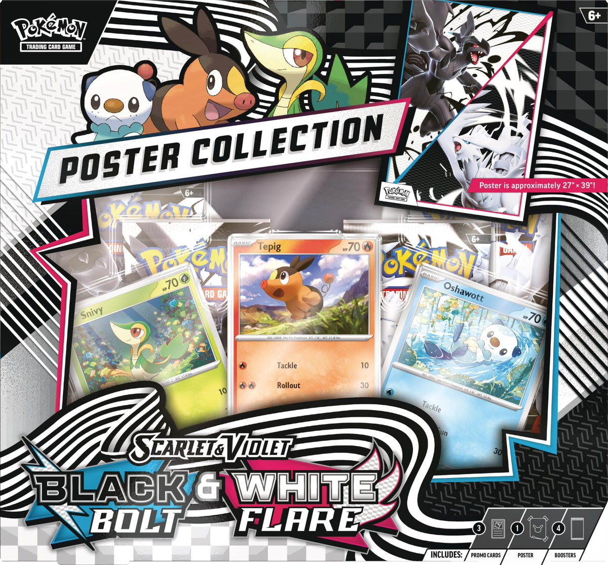 Pokemon TCG Poster Box Z3405