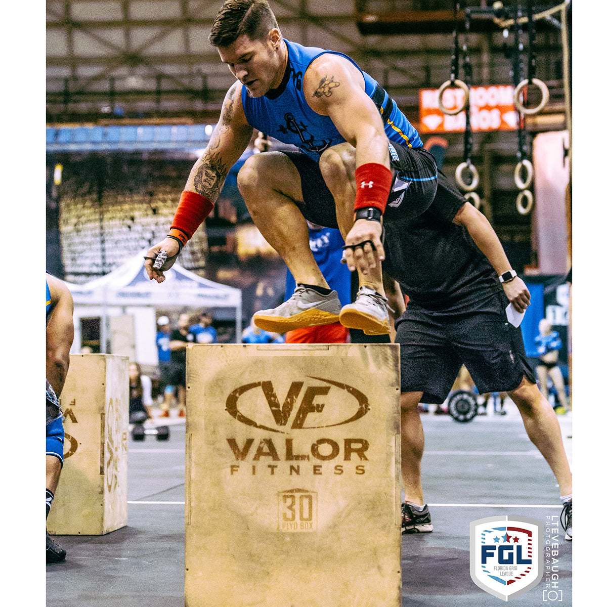 Wooden Plyometric Jump Box 20” x 24” x 30” D254381